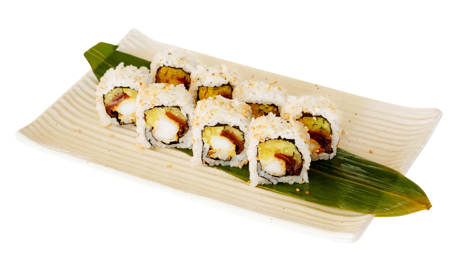 Uramaki z krewetką