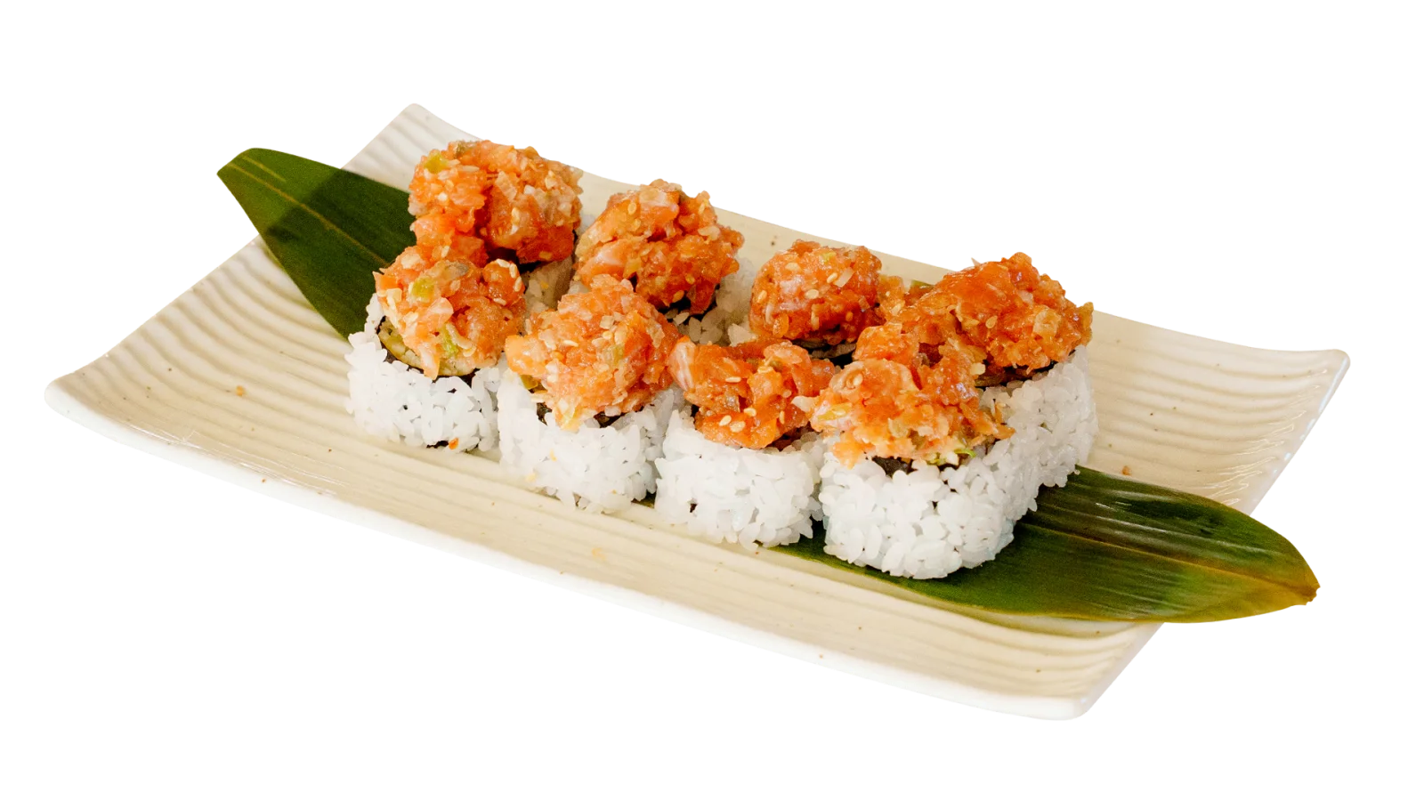 Rainbowmaki Tatar z łososia / Szparagi